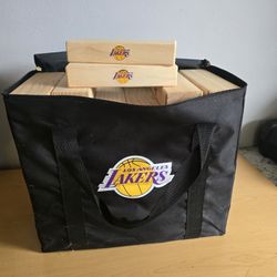 Lakers Jenga Set