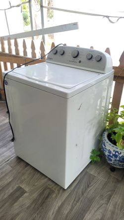 Whirlpool washer machine
