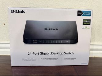 D-Link 24-port Switch - for home lab