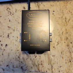 Phonograph Stereo Pre Amp