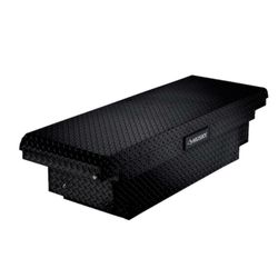 Husky 61.86 Matte Black Aluminum Low Profile Crossbed Truck Tool Box