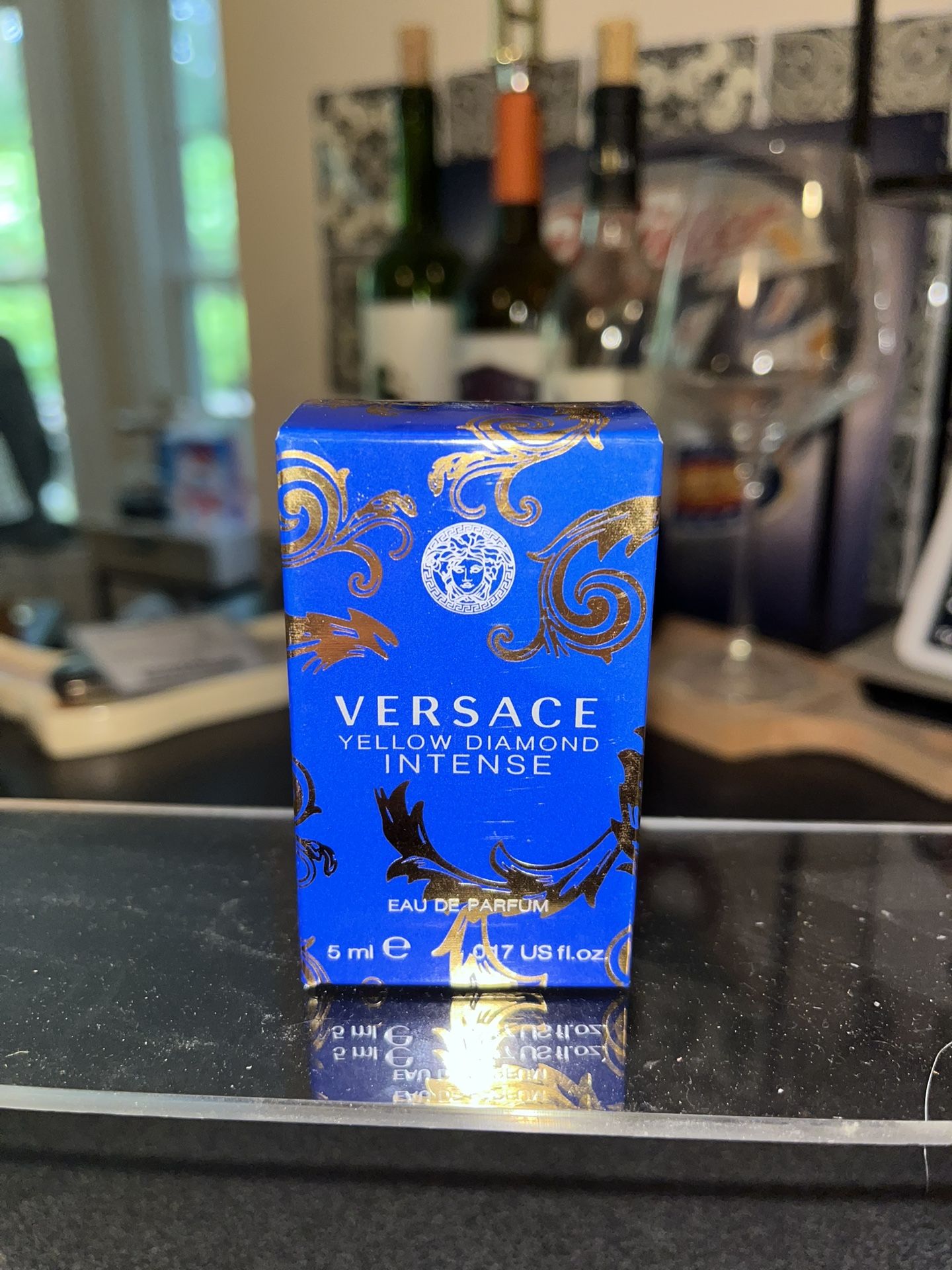 NIB Versace Yellow Diamond By Versace Perfume 0.17 Fl Oz