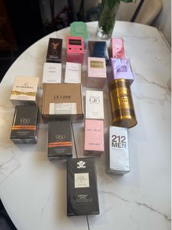 Perfume de hombre y de mujer