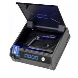 Biometric Gun Safe with Finger Vein Recognition Lock - Quick-Access