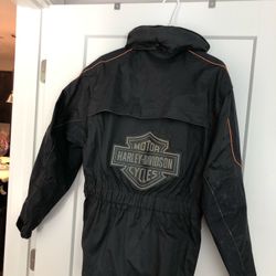 Harley Davidson Large rain jacket, all weather long jacket
