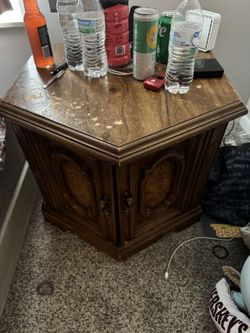 Wooden Antique Nightstands 