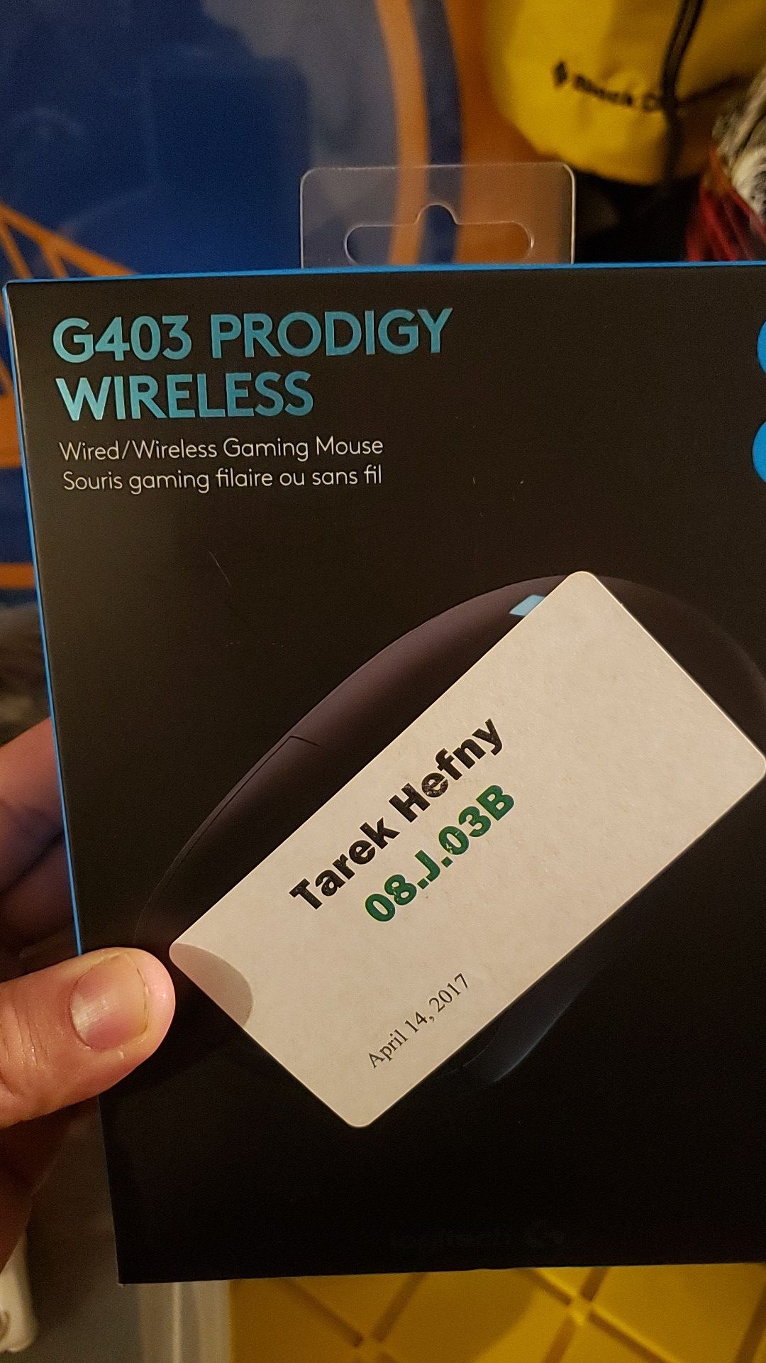 G403 PRODIGY WIRELESS GAMING MOUSE