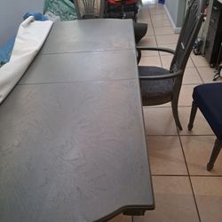 Solid Wood Dinner Set 6 Chair / Comedor De Madera Solida 6 Sillas