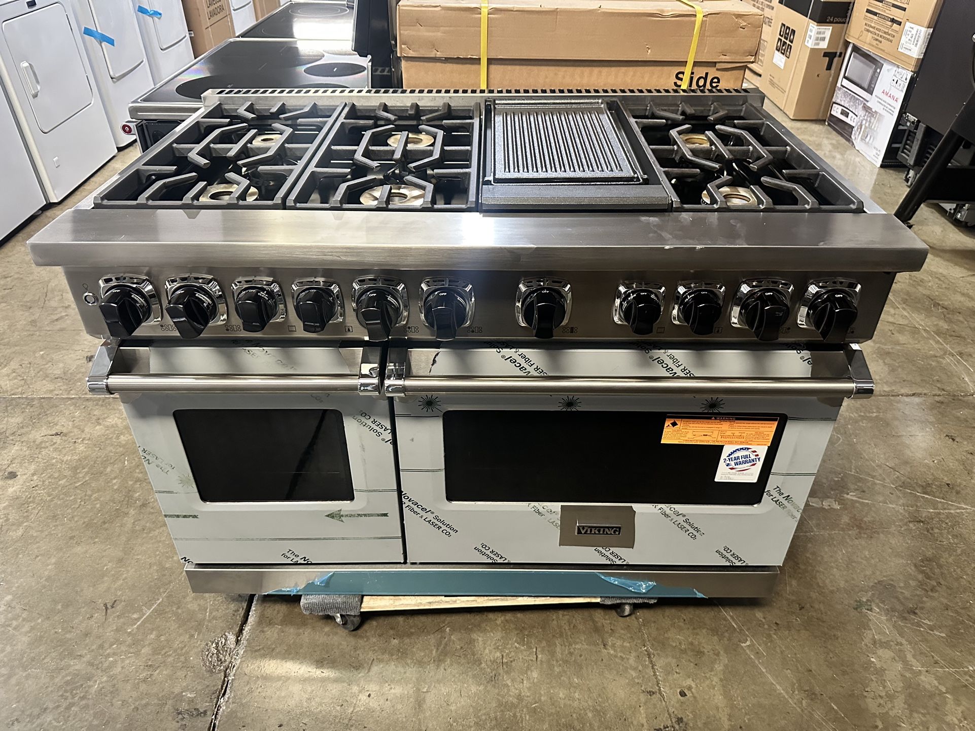 Brand New 48” Viking Range Open Box Delivery / Shipping Available