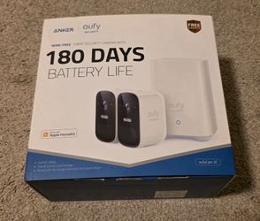 Eufycam 2C Security Camera kit with solar panels