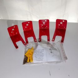 4 Pack Universal Fire Extinguisher Bracket