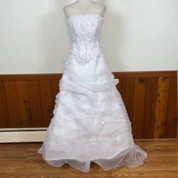 Wedding Dress David’s Bridal 6