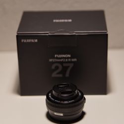 Fujifilm XF 27mm f/2.8 WR Lens 