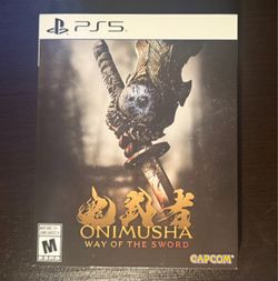Onimusha the way of the sword steelbook