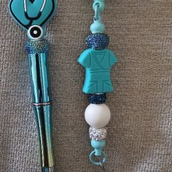 Bead Pens and Badges 