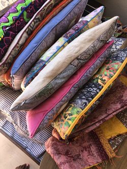 Mix of Pillows And Pillows Covers