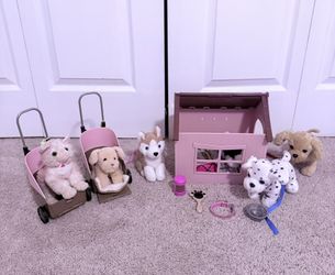 Our Generation Dog House With Some Accessories
