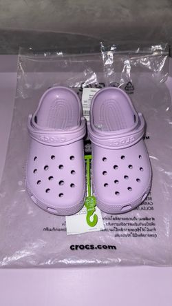 Lavender Crocs