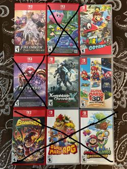 Nintendo Switch Games( Prices In description )