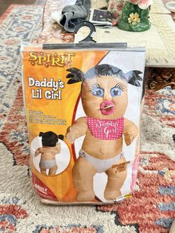 Daddy’s Lil Girl ADULT Inflatable Costume 