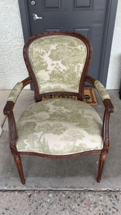 Vintage French Louis XVI Ethan Allen Chair