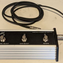 Fender 3 Button Foot Switch 