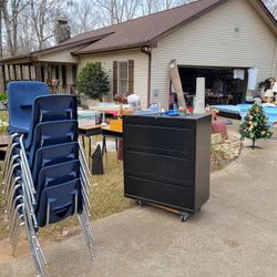 3 Door HON Filing Cabinet