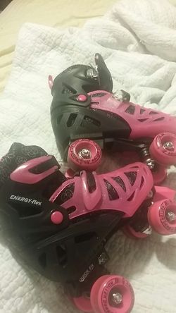 Expandable Roller durby skates for girls energy flex