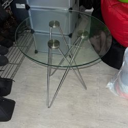 Modern slanted table 