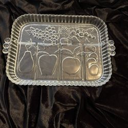 Vintage 5 Part Relish Tray In Original Box