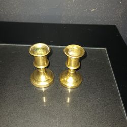 Bronze Candle Holders