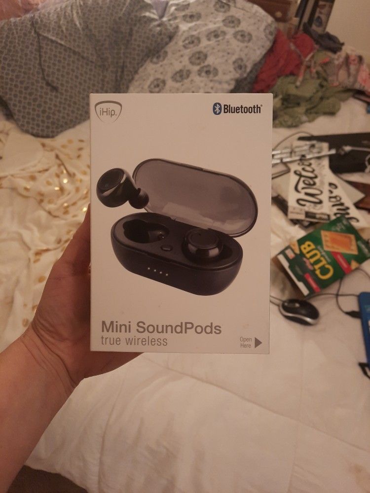 Wireless Sound Pods iHip Black