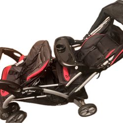 Baby Trend Double Stroller With Accesories
