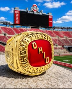 Ohio State Buckeyes Retro 1968 Football  Ring Size 11.5 New
