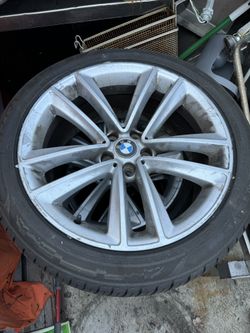 4 Bmw Rims With Tires