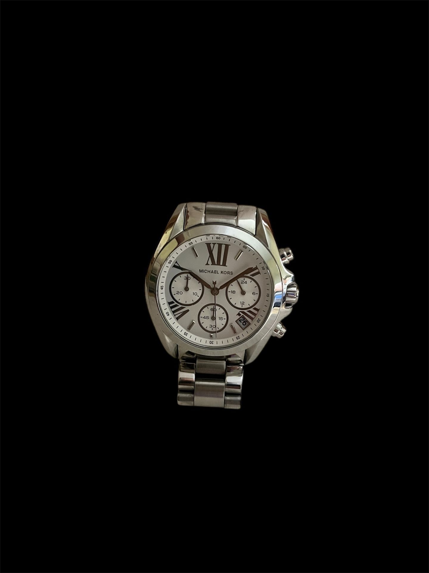Michael Kor M6174 Silver Bradshaw Designer Watch