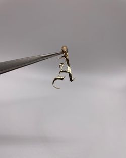 Solid 14k Gold Letter “A” Pendant