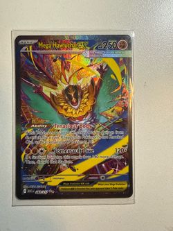 Pokemon Mega hawlucha ex sir 283/217 nm