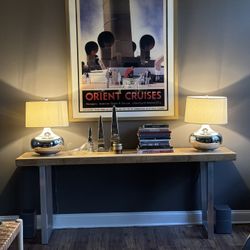 Butcher Block Table Or Desk 