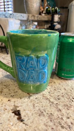 Handmade Rad Dad Mug Large