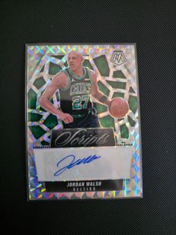 2024-25 Panini Mosaic - Scripts Jordan Walsh #NS-JWB (AU)