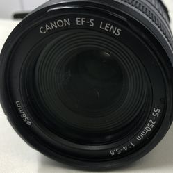 Canon 55-250mm Caméra Lens 