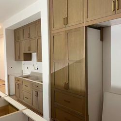 Kitchen cabinets