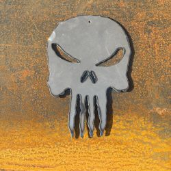 Handmade Plasma Cut Metal Punisher Skulls Many Different Styles Available
