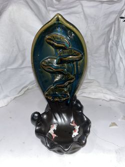 Incense Burner Koi Fish Design