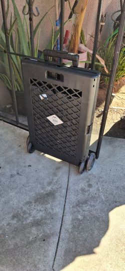 Folding Rolling Cart with Handle