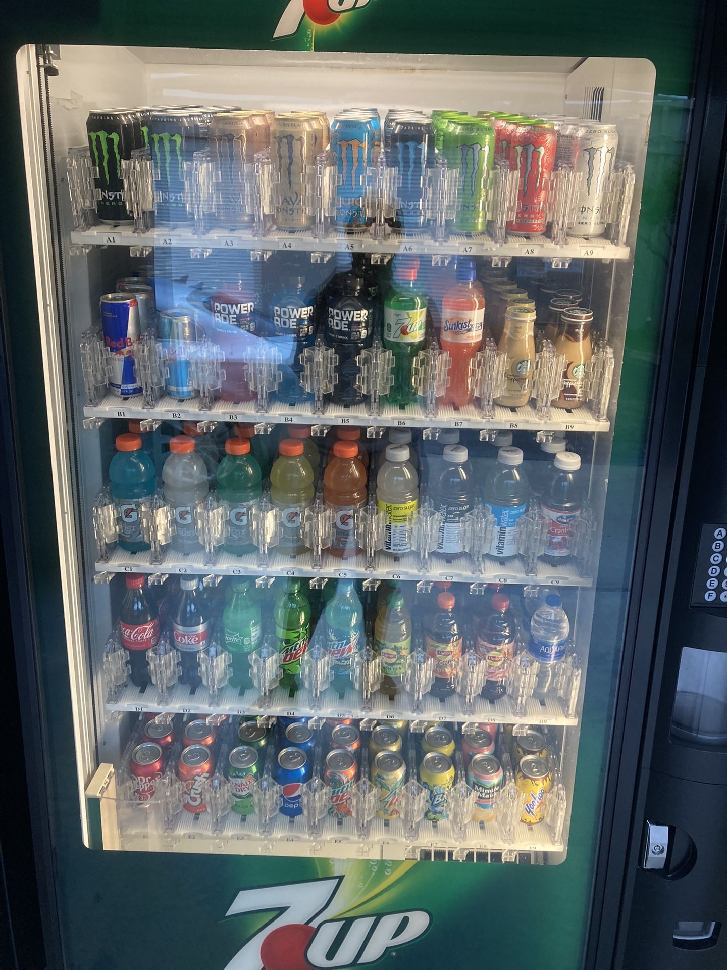 Two Drink And Two Snack Vending Machines