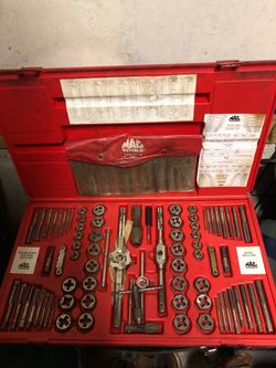 Mac Tools Threading, Tap, Die set