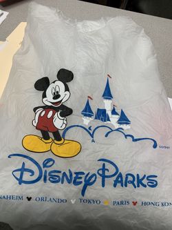 Disney Rain Ponchos Qty 3