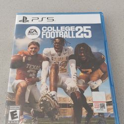 PS5 COLLEGE FOOTBALL 25 GAME SEALED!